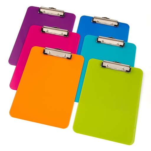 Блокнот для записей Leitz Wow A4 CLIPBOARD бирюзовый