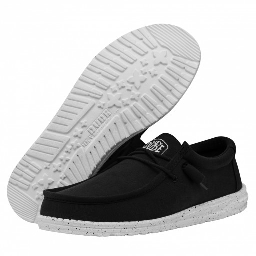 Мужская легкая скользящая обувь, Heydude Wally Slub Slub Canvas 38