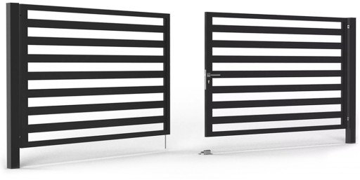 Panele ogrodzeniowe INCOGNITO BR1042 Ocynk RAL 7016 Antracyt 200x116 cm