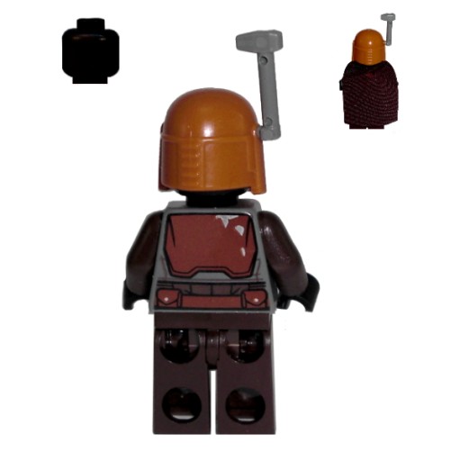LEGO STAR WARS - Мандалорец + плащ + бластер! 75267 sw1079