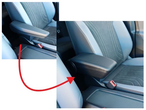 Оригинальный подлокотник, Dacia Sandero III, 2021-, с ориг. Подлокотник