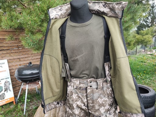 Весенний охотничий комплект Куртка BARS + брюки Softshell MORO/ Duspo PIXEL