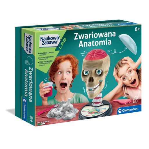 CRAZY ANATOMY Scientific Fun Клементони 50697 ЛАБОРАТОРИЯ