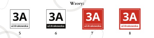 НОМЕР ДОМА 15x15см АДРЕСНАЯ ТАБЛИЧКА Маленькая | УЗОРЫ | + лента 3 м.