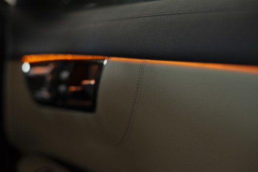 Светодиодное волокно для автомобильного оранжевого автомобиля 5 м