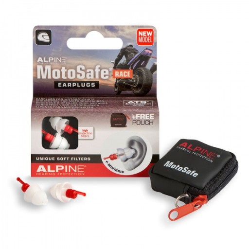 ЗАГЛУШКИ/БЕРУШИ ALPINE MOTOSAFE RACE – ПОДАРОК ​​МОТОЦИКЛИСТУ