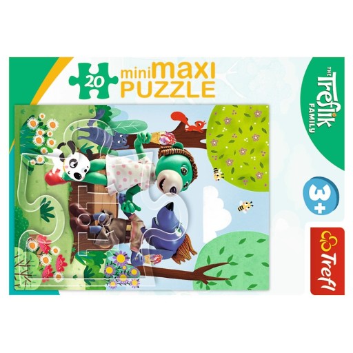 ПАЗЗЛ 20 MiniMaxi Trefliki СЕМЕЙСТВО TREFLIK Trefl 21155