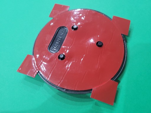 Emblemat logo do Skoda 90 mm Black Glossy