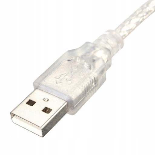 Прозрачный белый кабель USB 1394 для камеры