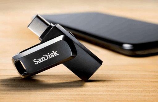 Флеш-накопитель SanDisk Ultra Dual Drive Go USB-C 128 ГБ