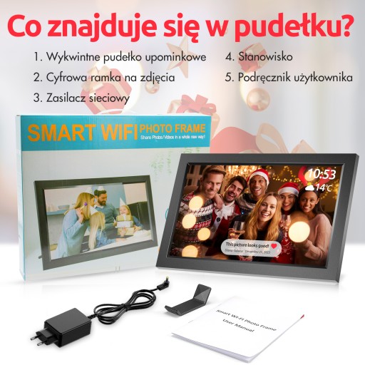 Цифровая фоторамка HDeye FRAMEO Wi-Fi 15,6 дюйма, 32 ГБ, высококачественная панель