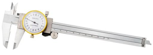 VOREL DOKŁADNA SUWMIARKA ZEGAROWA 150 MM 0,02 MM