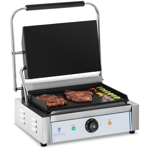 GRILL KONTAKTOWY DO KANAPEK BUŁEK POJEDYNCZY 2200W