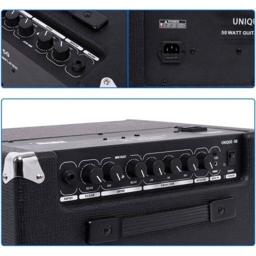 ГИТАРНЫЙ УСИЛИТЕЛЬ COOLMUSIC UNIQUE-50
