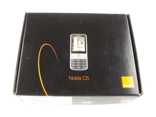 Telefon komórkowy Nokia C5 256 MB / 512 MB 3G czarny