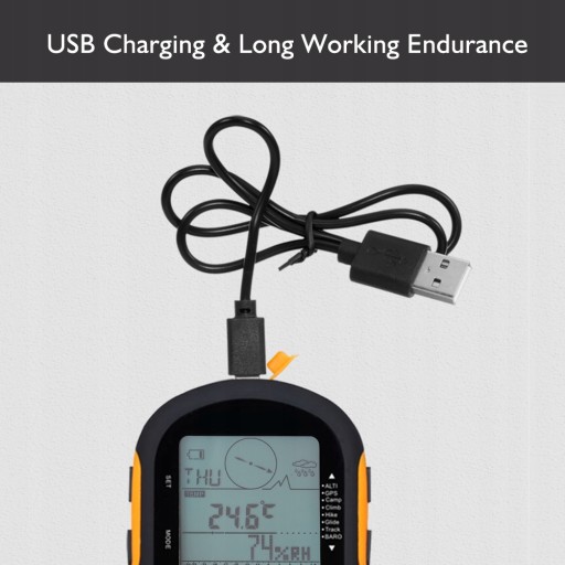 Приемник GPS-навигации SUNROAD Портативный барометр