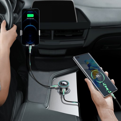 ЗАРЯДНОЕ УСТРОЙСТВО BASEUS FM-ПЕРЕДАТЧИК BLUETOOTH 5.0 QC3
