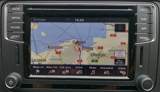 SKODA KARTA MAP 2024 OCTAVIA SUPERB FABIA RAPID