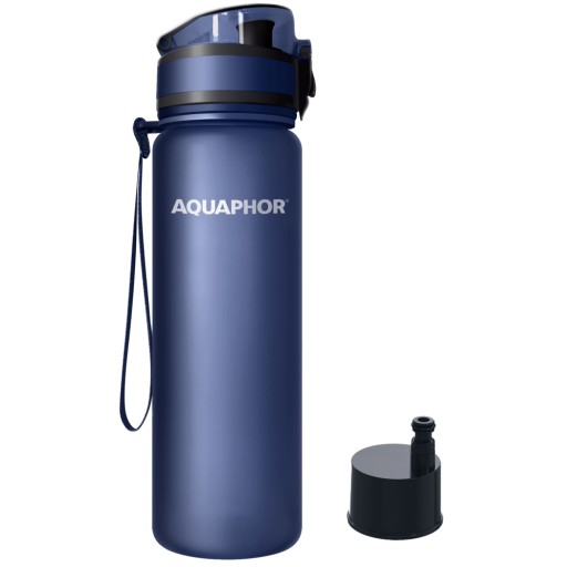 Butelka filtrująca, bidon z filtrem Aquaphor City granat 0,5l