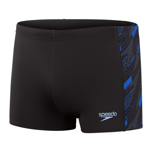Шорты для плавания Speedo HYPERBOOM PNL SHORT AM ЧЕРНЫЕ/СИНИЕ 40