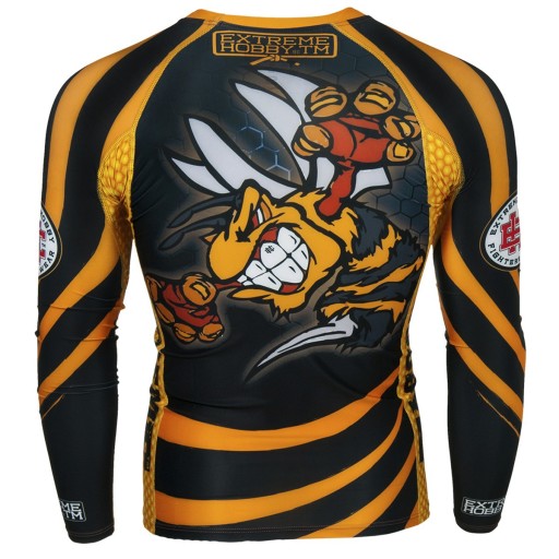 РАШГАРД ММА РУКАВ Экстремальное хобби ANGRY WASP XXL