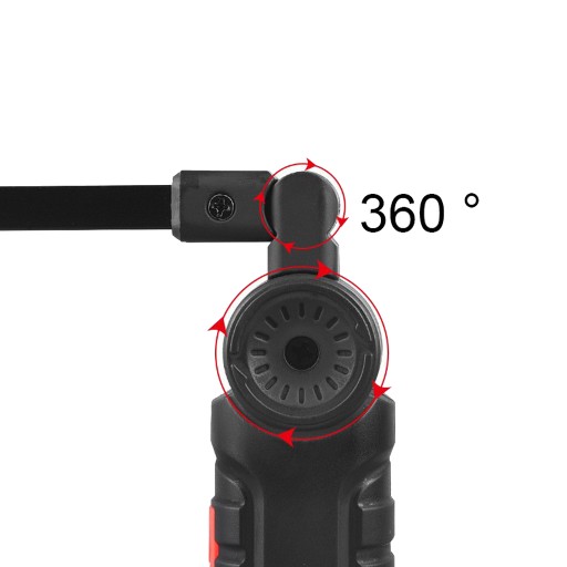 LAMPA WARSZTATOWA LATARKA USB 5w1 DO WARSZTATU, aż 1200 mah LED Z MAGNESEM