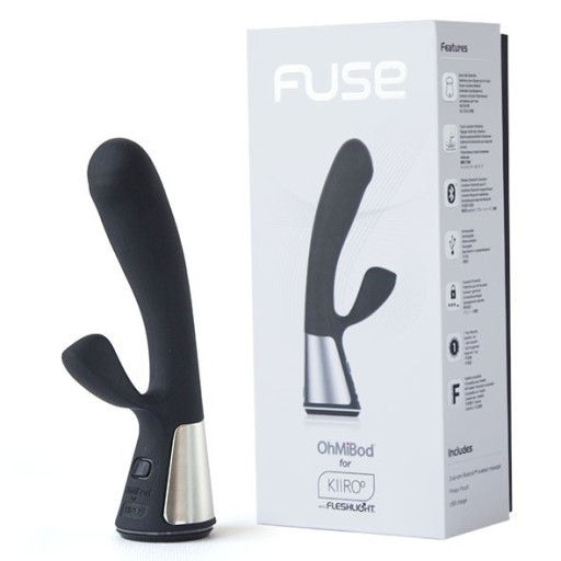 OhMiBod Fuse for Kiiroo Black interaktywny wibrato