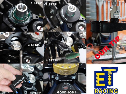 Рулевой демпфер с креплением KTM 690 2012-2018 Ohlins