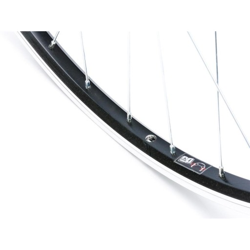 28-ДЮЙМОВОЕ ПЕРЕДНЕЕ КОЛЕСО СО СТУПИЦОЙ SHIMANO, ЧЕРНЫЙ ОБОД