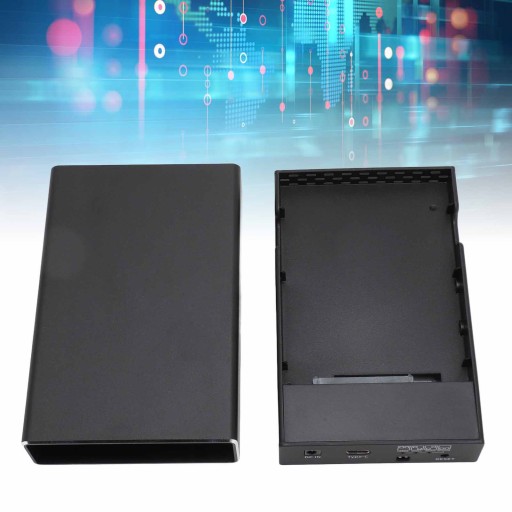 Корпус Raid для внешнего жесткого диска с двумя отсеками, USB C, 10 Гбит/с, 2,5 дюйма