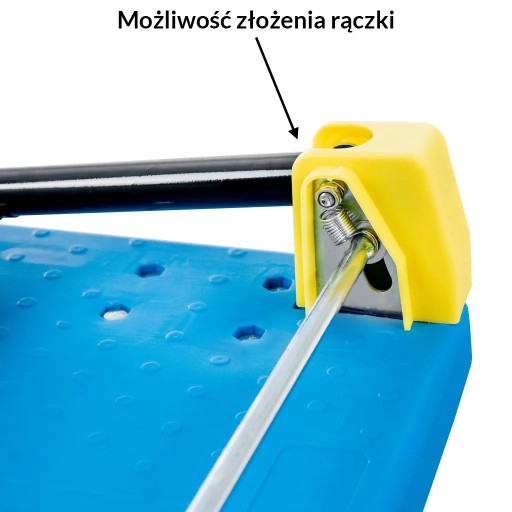 Wózek transportowy platformowy SKŁADANY 500KG MAGAZYNOWY platforma 109x64cm