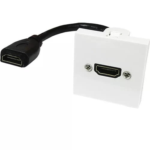 HDMI модуль 45х45, кабель 15см