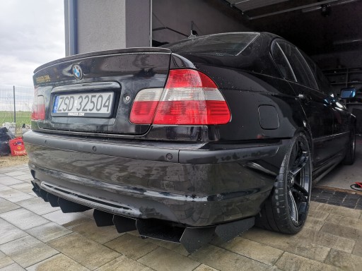 BMW E46 седан купе туринг М-пакет, диффузор