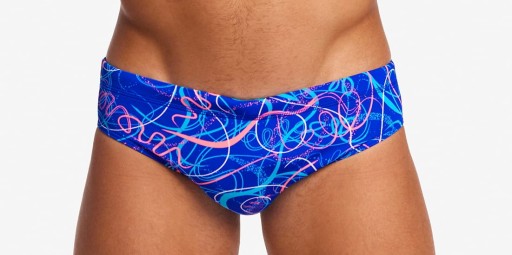 Мужские плавки Funky Trunks с ремешками — трусы S (UK32)