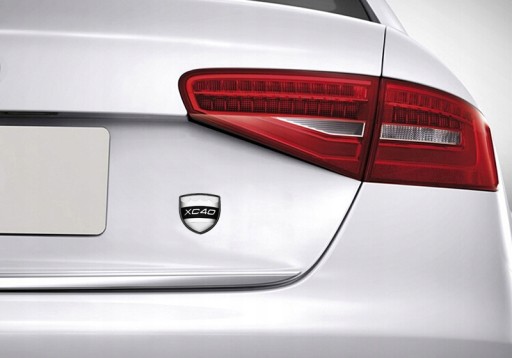 Металлическая наклейка на автомобиль Volvo S80L
