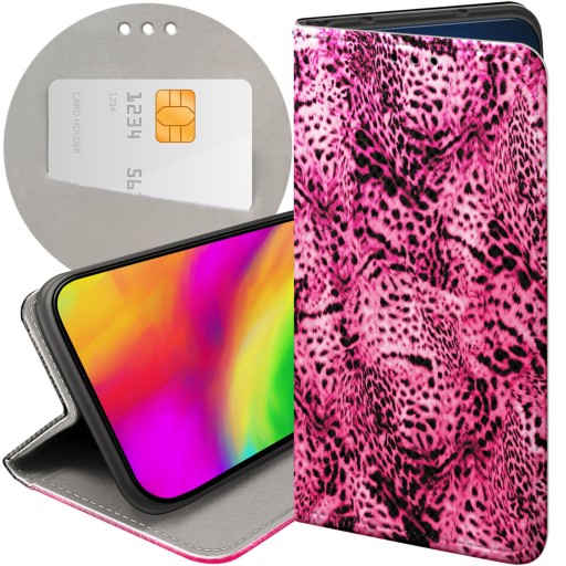 ЧЕХОЛ ДЛЯ REALME 8/8 PRO С УЗОРАМИ МЕХА ЧЕХОЛ ИЗ МЕХА ЛЕОФРА
