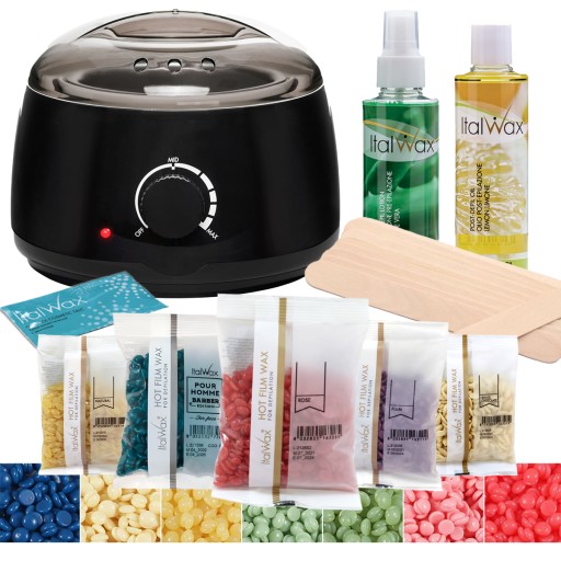 Набор для депиляции, 5 капель твердого воска Wax HEATER косметический