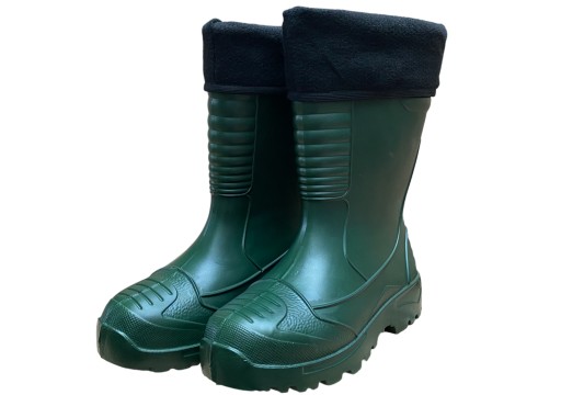 Buty obuwie Piankowe EVA Ocieplane Lekkie Kalosze Męskie Gumowce r. 45