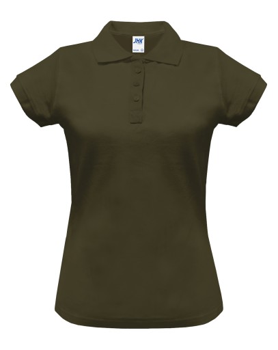 Koszulka POLO Damska JHK Polówka khaki XXL