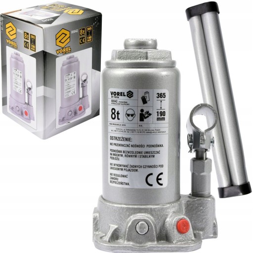 VOREL PODNOŚNIK HYDRAULICZNY SŁUPKOWY LEWAREK 8T