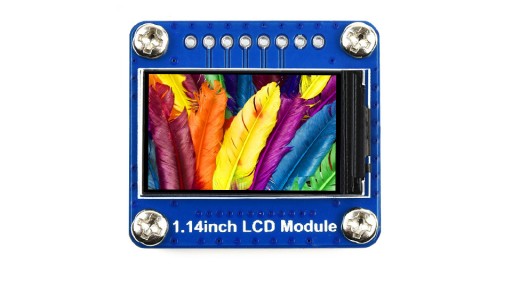 ЖК-дисплей 1,14 дюйма, 240x135 SPi ST7789 ARDUINO STM Rpi