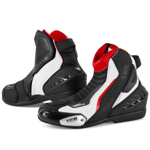 Спортивная мотообувь SHIMA SX-6 WHITE БЕСПЛАТНО