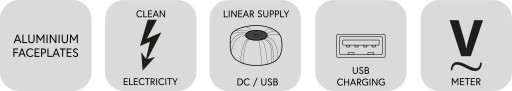 TAGA Harmony PF-1000 LPS Черный Фильтр питания, полоска, DC 5 В-24 В, USB