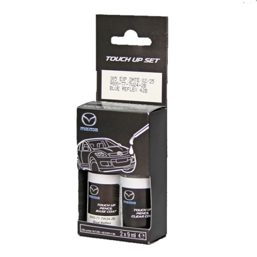 ORYGINALNY LAKIER SAMOCHODOWY SZTYFT MOONDUST SILVER MAZDA 20N SREBRNY