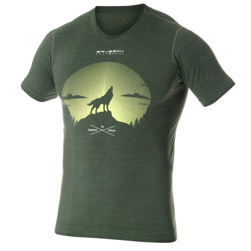 Koszulka męska Brubeck OUTDOOR WOOL PRO Merynos M