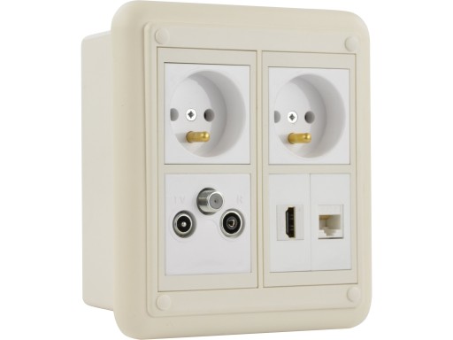 Коробка накладная Mediabox 45х45 2М 45х45