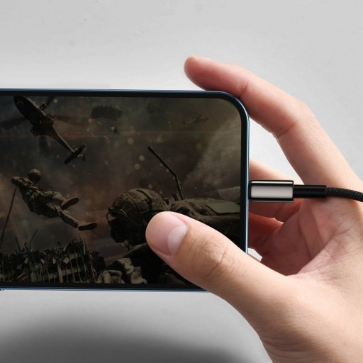 Kabel Baseus USB-A do Lightning microUSB USB-C 3w1