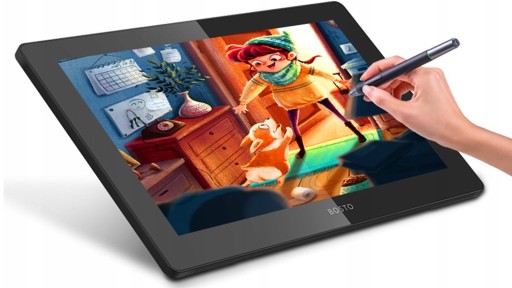Графический планшет BOSTO 2в1 с WINDOWS Studio 16HDT