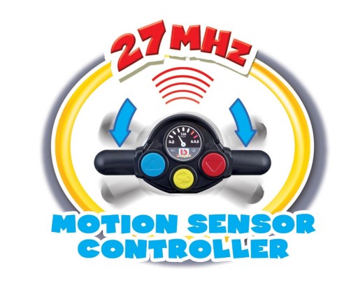 Мотоцикл BBURAGO RC MOTION CONTROL с фигуркой 95001