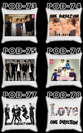 ПОДУШКА ONE DIRECTION + ПОДАРОК ​​НА ИМЕНИ ФАНАТЕЛЯ